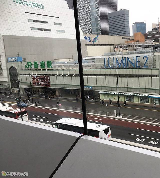 View from Koshu street side