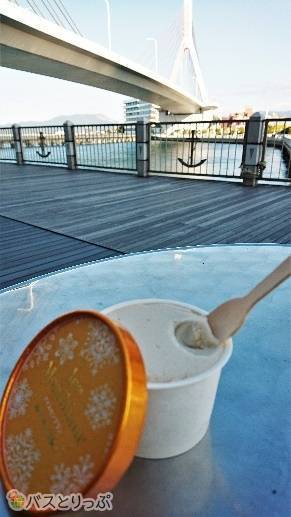 小栗山農園のアイスモンブラン