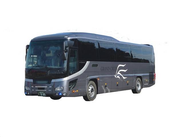 泉観光バス「GRAND CRUISE NETWORK 801便」3列シート車両で秋冬