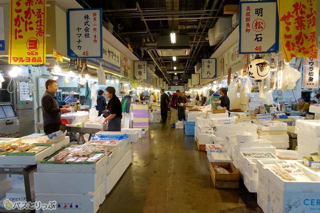 木津卸売市場はこんなところです