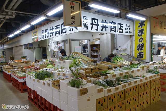 野菜の種類も実に豊富