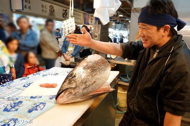 セリツアー最後のお店はマグロ！