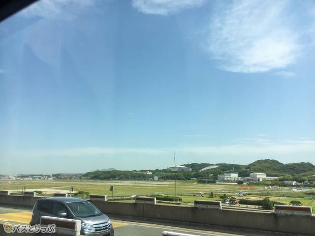 遠ーくに見える風景はきれいでしたよ…！