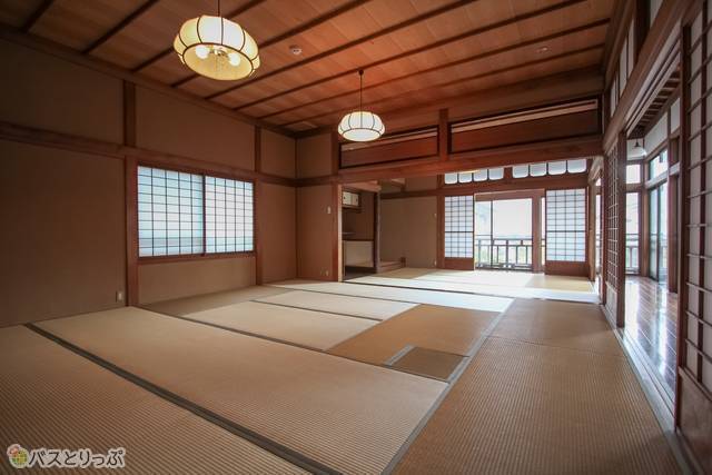 2階応接間　イベントがない日は自由に見学することができる.JPG