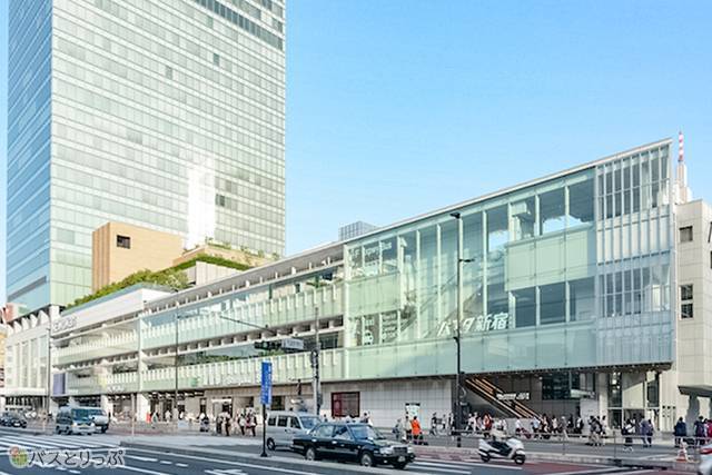 オープンから2年がたったバスタ新宿
