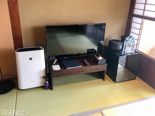 テレビや冷蔵庫などの設備