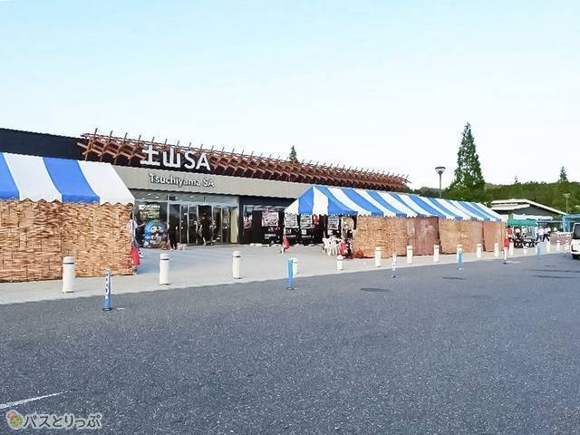 長野→関西では明け方に立ち寄る、土山SA