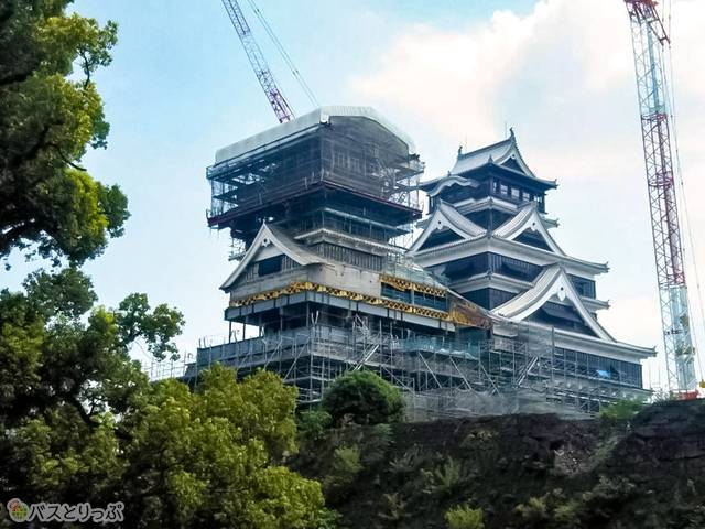 復興中の熊本城を観に行こう！