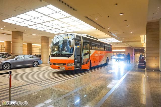 「グランドハイアット東京」空港バス乗降場