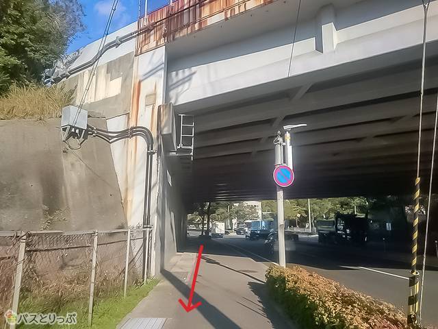 和歌山バス停下り線から日前宮駅へのアクセス