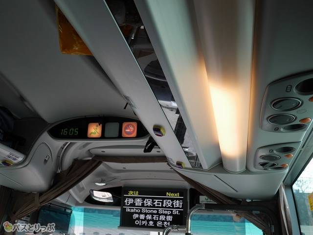 文字が大きく見やすい案内板