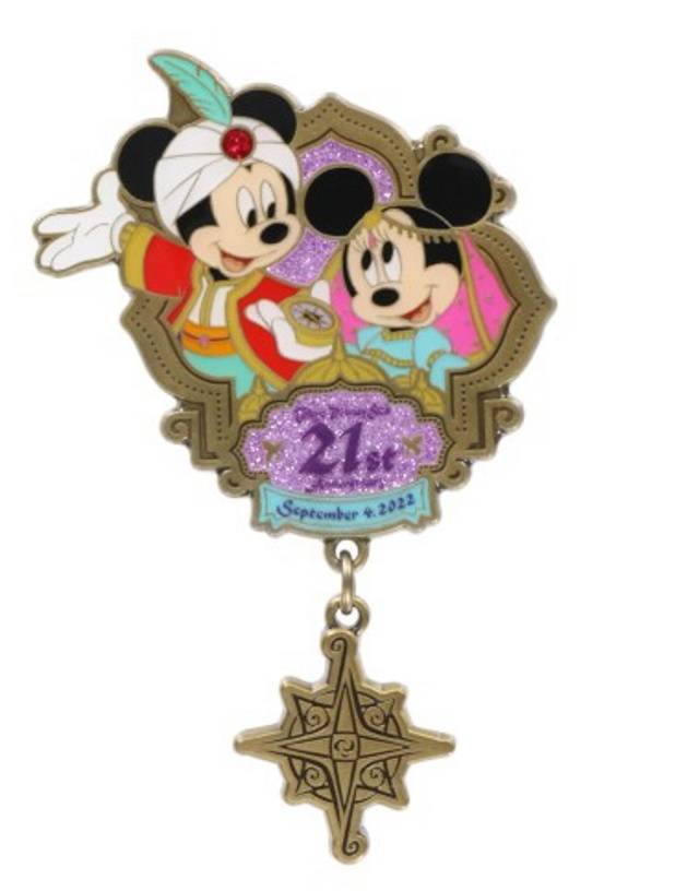 ディズニー ディズニーシー ピンバッジ 21点 ディズニーシー アブーズ