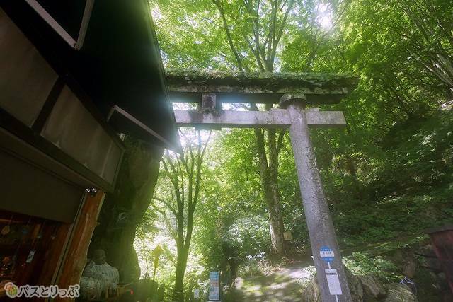 昇仙峡遊歩道入口
