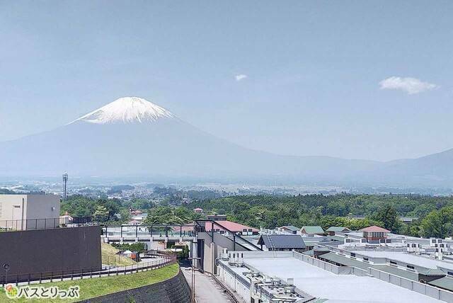富士山を一望できる
