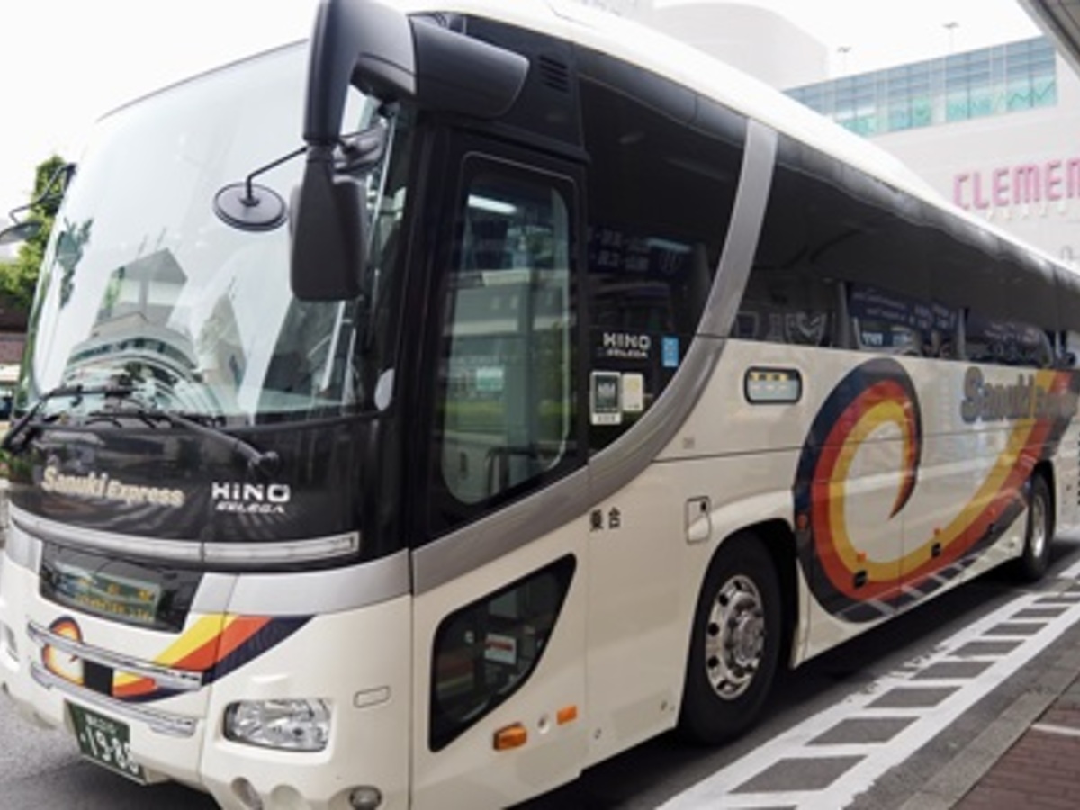 徳島～高松を1時間半で結ぶ、四国高速バス「高徳エクスプレス」乗車