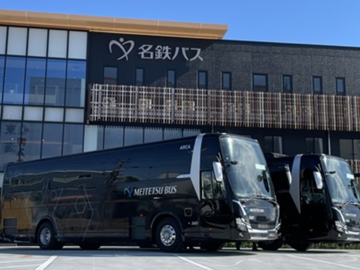 創業20周年記念！ 名鉄バスが特別仕様車の高速バス「ARCA」を7/7から