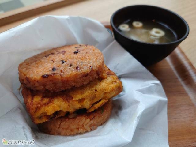 博多明太出し巻ライスバーガー
