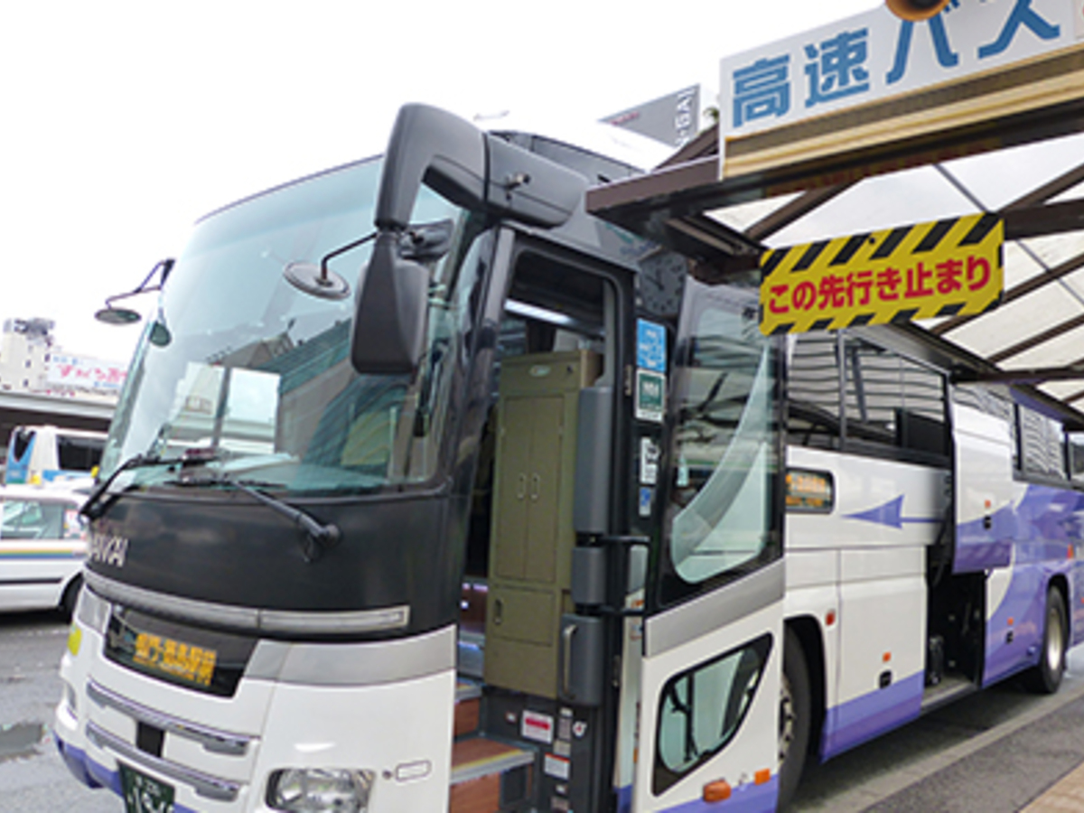 高速バスなら大阪～徳島が約3時間・乗り換えなし！ 4列シート・トイレ