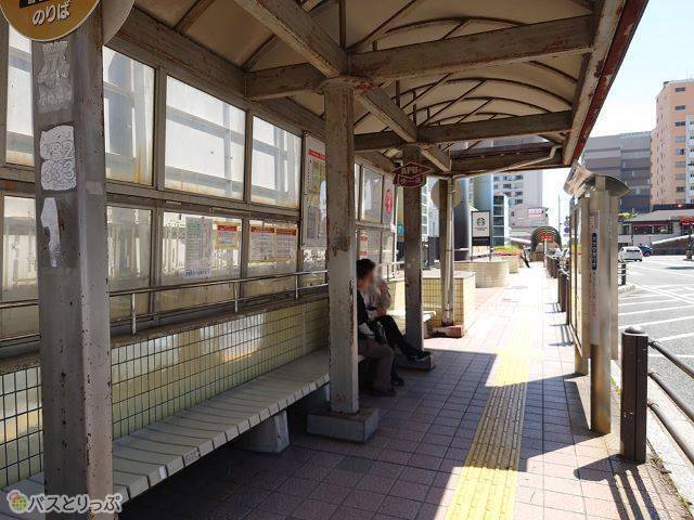 別府北浜・1番バス乗り場
