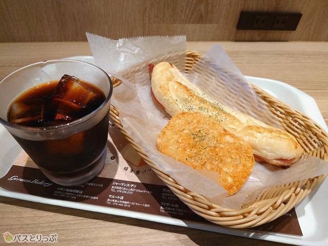 パニーニで朝食を