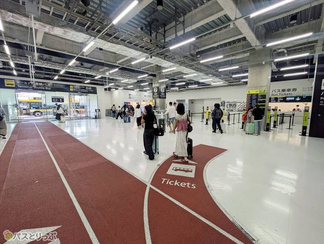 第3ターミナル1階 チケット売り場