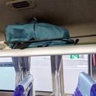 パンパンに荷物が詰まったリュックも余裕