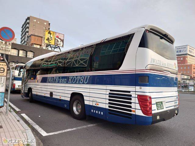 一ノ関駅に到着