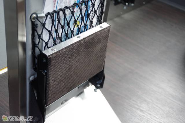 フットレストもあり（写真は最前列席）