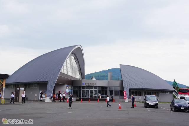 「道の駅 南ふらの」の施設。大きい！