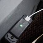 シート横のUSBポート