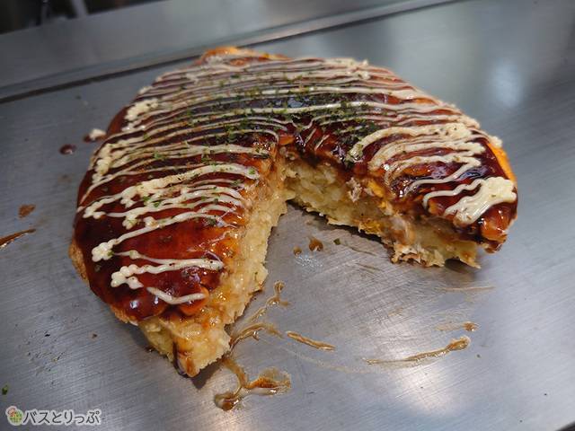 パンケーキのような、ミックス玉子