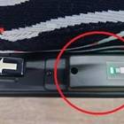 充電用のUSBポート