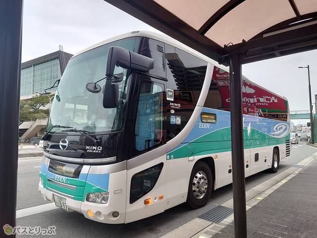 高徳特急バス 行き先表示器 バス部品 バス行先方向幕・巻取機