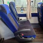 4列シートを倒したところ