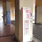 新潟港佐渡汽船ターミナルのバス降車場