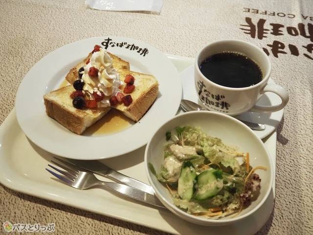 フレンチトースト、おいしかったです！