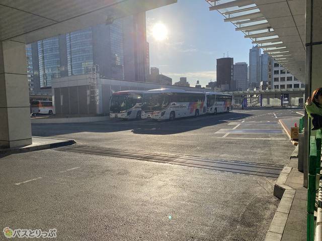 全部でA～Dのエリアに分かれています