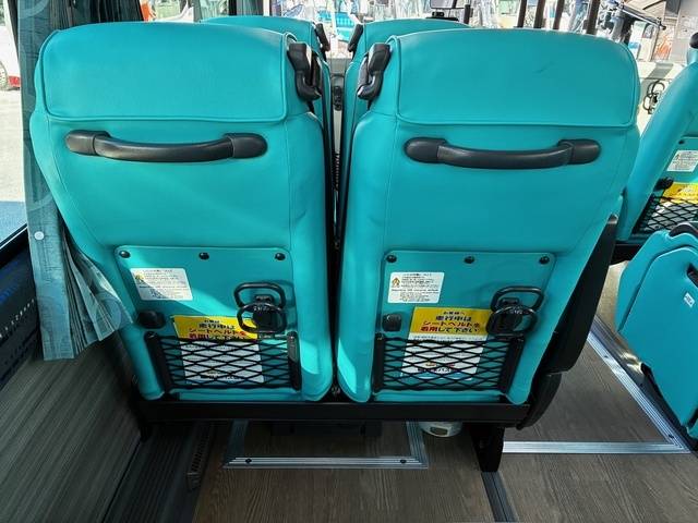 席に座るとこんな感じ　※画像提供：JRバス関東
