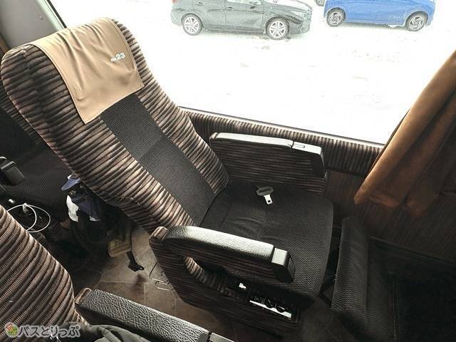 厚みのあるシートはリクライニングもばっちり