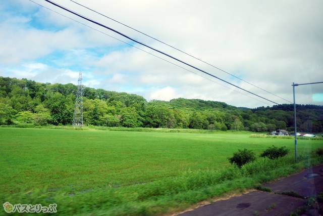 釧路を抜けたら快晴！