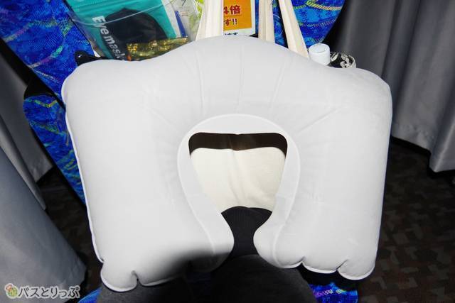 エアー枕が貰えるサービスは珍しい！