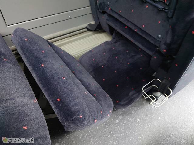 レッグレストとフットレスト