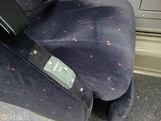 充電用のUSBポート