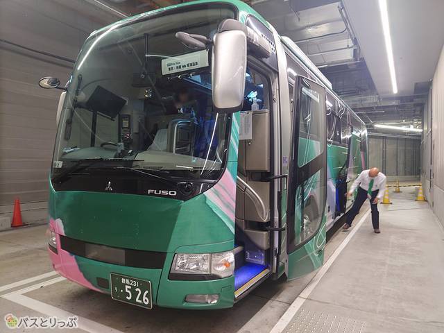 バスターミナル東京八重洲に到着