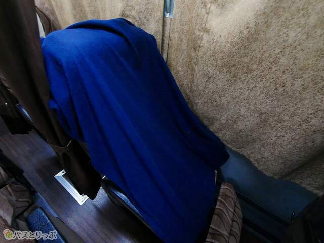 ブランケットは嬉しい大判サイズ