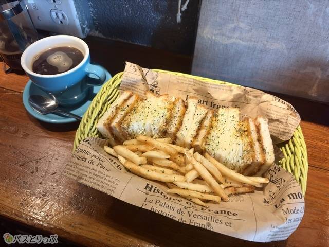 銀山サンド、絶品です