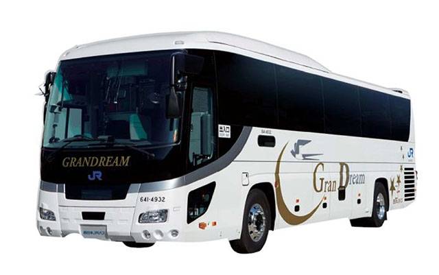 イベント】西日本JRバス 新型車両「北陸道グラン昼特急大阪号」の展示