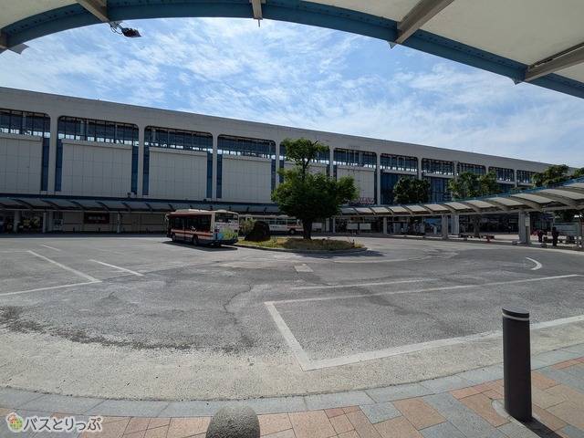 郡山駅西口バスターミナルからスタート