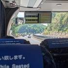 渋滞もなくスムーズにバスは走ります