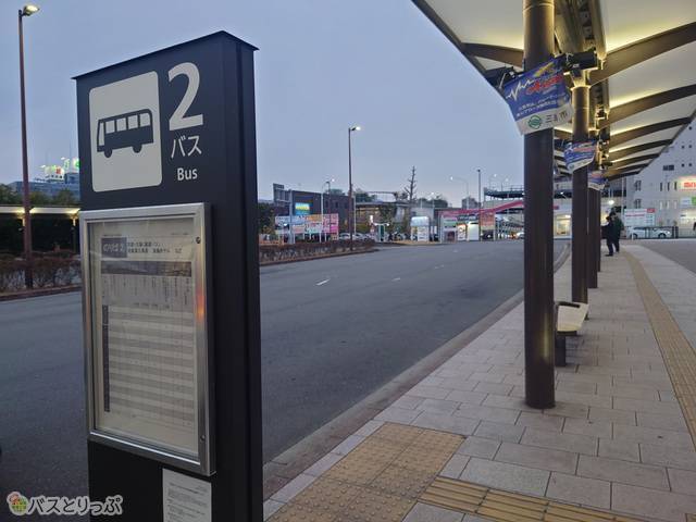 三島駅北口ロータリー2番乗り場